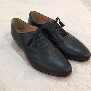 J Crew Tasseled Oxford Shoes